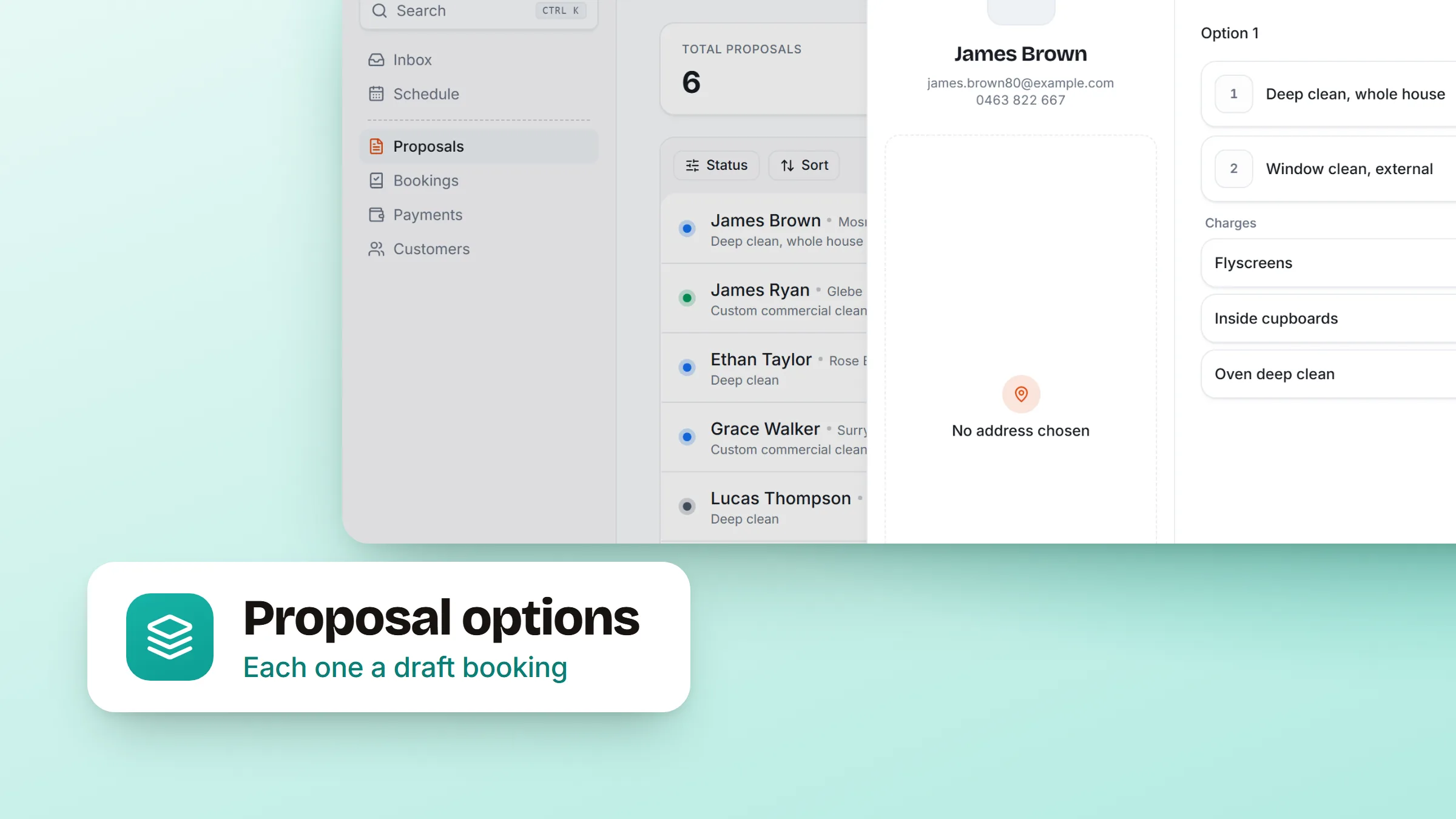 Cover Image for A proposal is its options