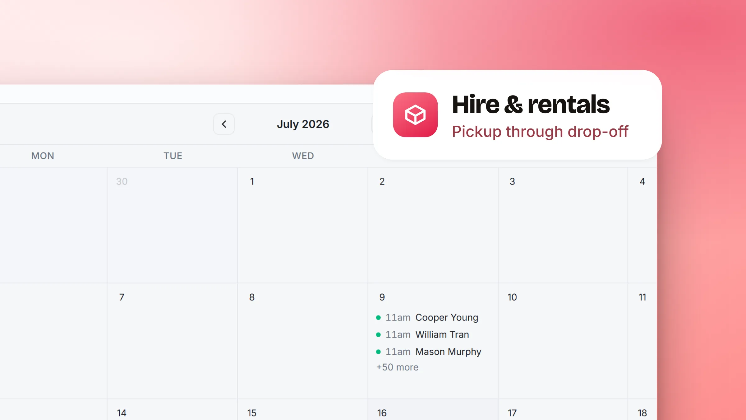 Cover Image for More ways to run hire and rentals