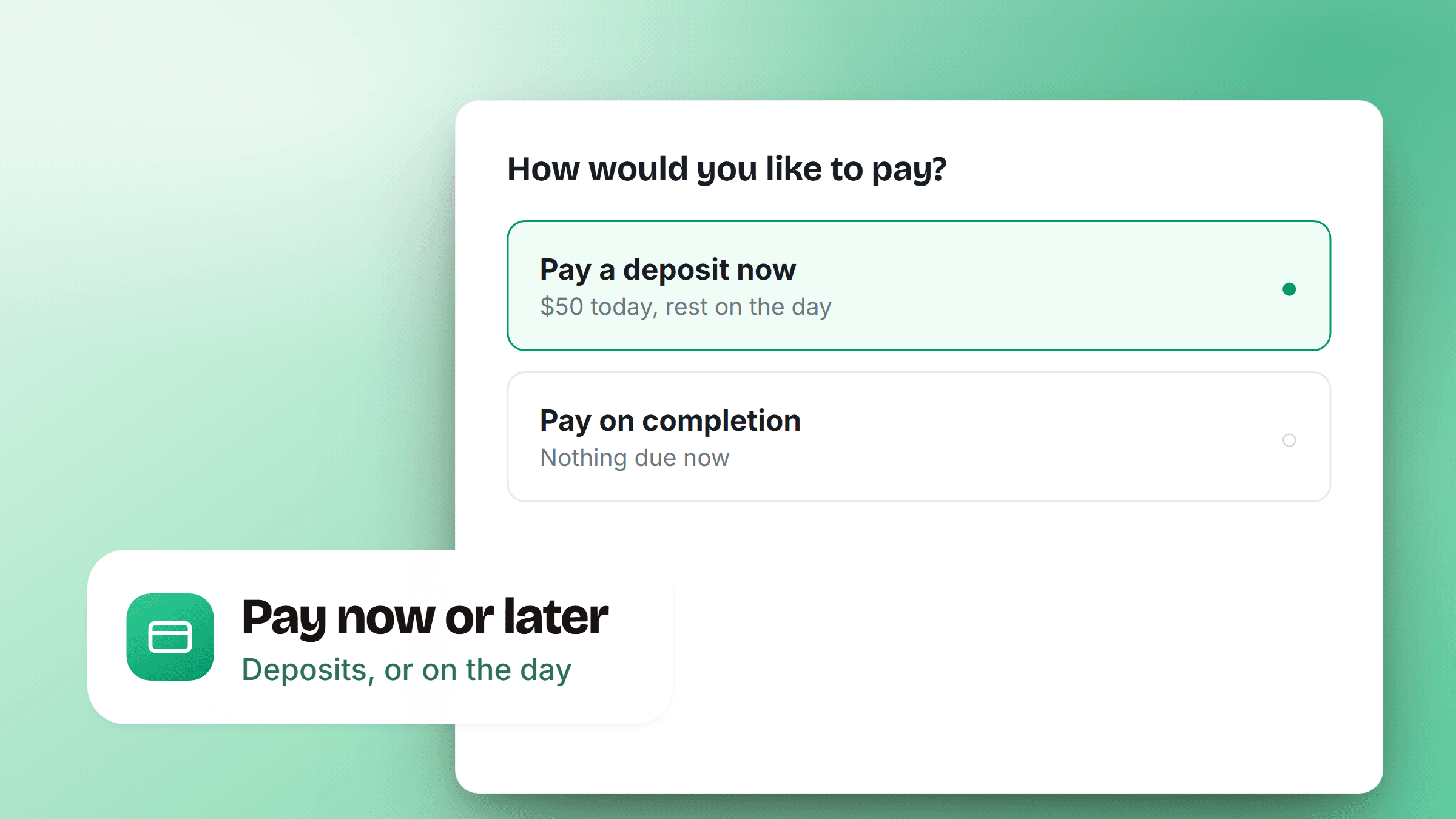 Cover Image for Pay now, or pay later