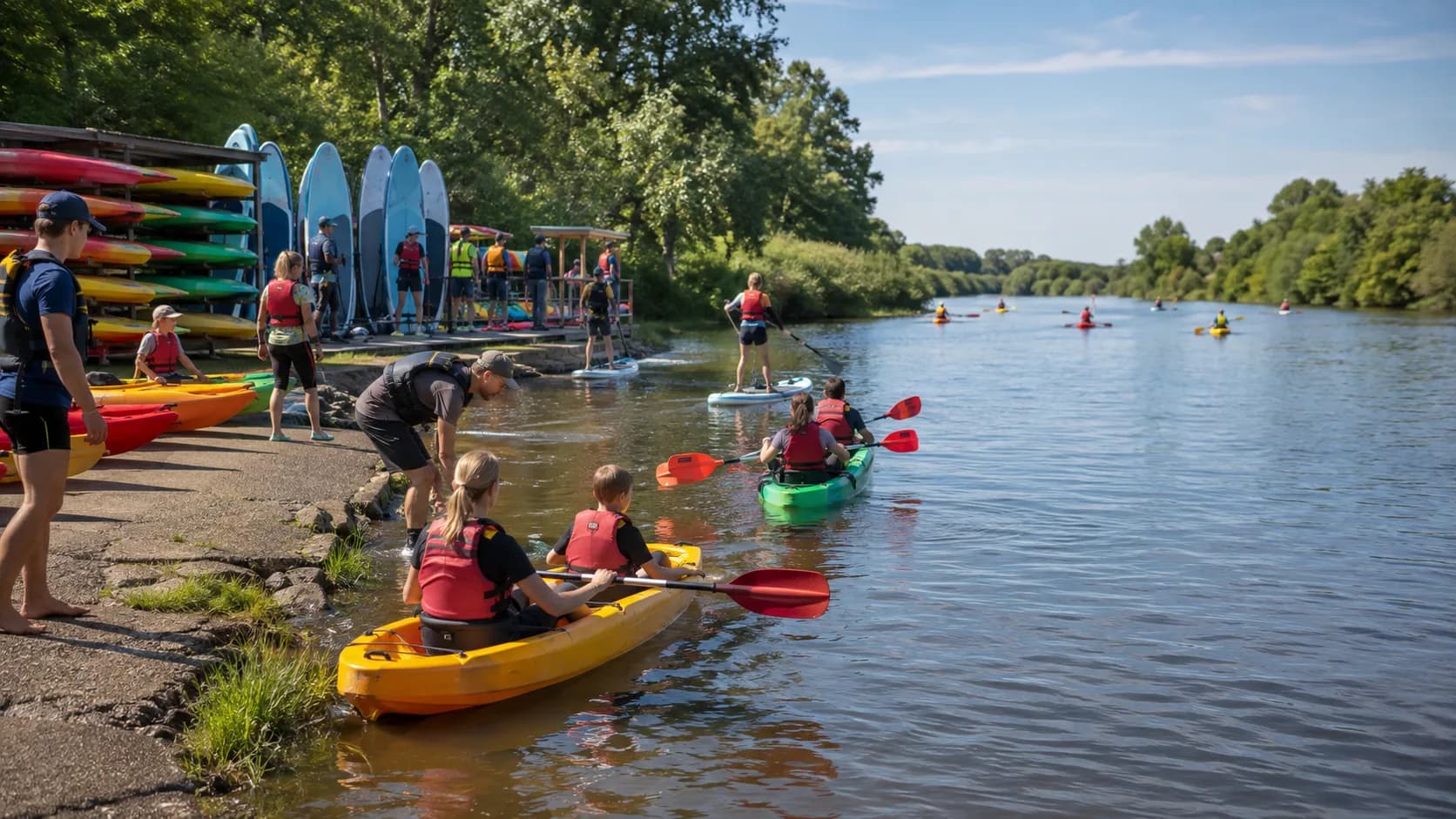Kayak & Paddleboard Hire